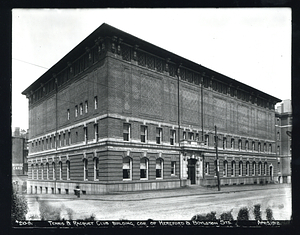 Tennis and Racquet Club Building, corner of Hereford and Boylston Streets