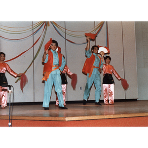 Performers at a Chinese Progressive Association anniversary party