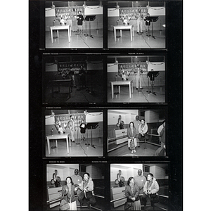 Contact sheet for Garment Workers Vistory Celebration photographs