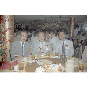 Guests at a Chinese Progressive Association anniversary event