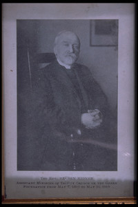 Portrait of Rev. Rueben Kidner