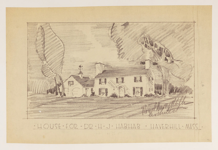 Homode J. Habhab house, Haverhill, Mass.