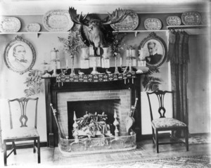 Stark House, Dunbarton, N.H., dining room