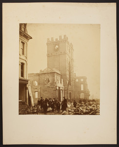James Wallace Black photographic collection of the Boston Fire, 1872 (PC013)