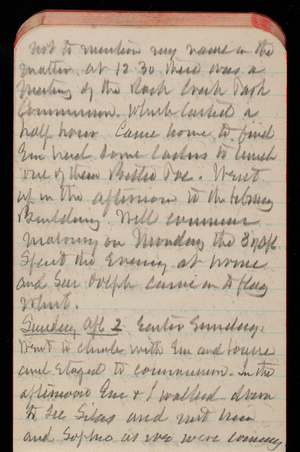 Thomas Lincoln Casey Notebook, February 1893-May 1893, 53, not to mention my name in the