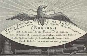 Paul Revere and Son, at their Bell and Cannon Foundry