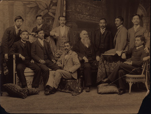 Benjamin Smith Lyman and Japanese students