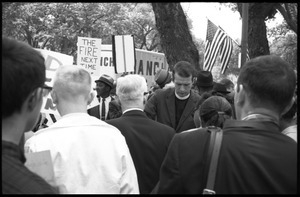 Minister among civil rights demonstrators