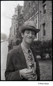 David Doubilet with hat and cigarette