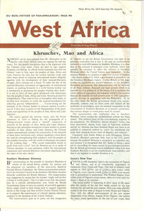 West Africa, number 2414
