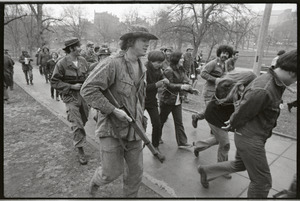 Vietnam Veterans Against the War demonstration 'Search and destroy': veterans conducting 'prisoners of war' on Boston Common