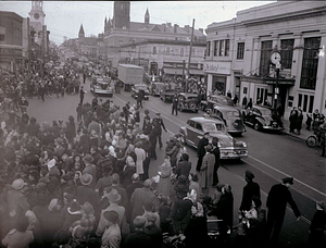 Santa Claus, Everett Square, 1950