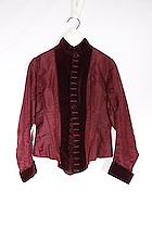 Crimson and Maroon Dress