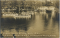 Final Race, River Day, 1921, Lasell Seminary, Auburndale, Mass.