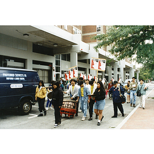 Parcel C demonstration at New England Medical Center