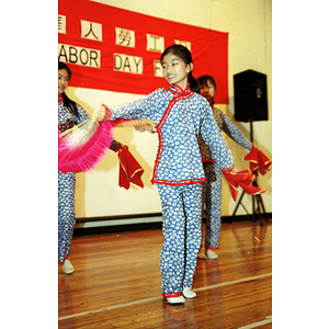 Performers at Labor Day Fair in Chinatown