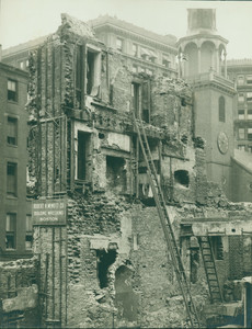 Demolition of the Province House, Washington Street, Boston, Mass., June 6, 1922