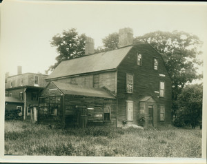 Exterior view of the Dillaway-Thomas House, Eliot Square, Roxbury, Mass., undated