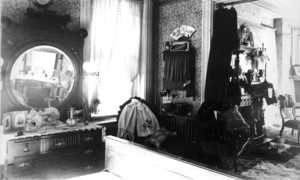 Folsom House, Dorchester, Mass., Bedroom.