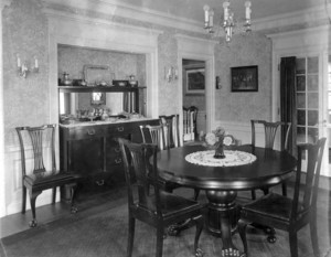 Robert M. Mahoney House, 39 Warren St., Salem, Mass., Dining Room.