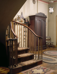 Staircase, Castle Tucker, Wiscasset, Maine