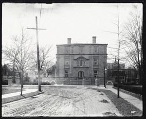 W. J. Sullivan House, Winslow Road, Brookline, Mass., from street