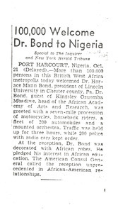 Africa, 1949 trip