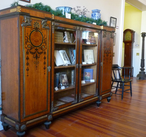 Lenox Library: exhibit case