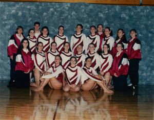 1995-1996 Springfield College women's gymnastics team