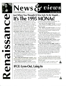Renaissance News & Views, Vol. 9 No. 4 (April 1995)