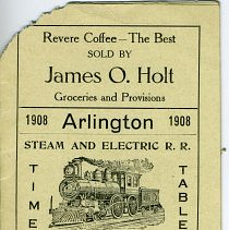 Steam and Electric R.R. Town Booklet