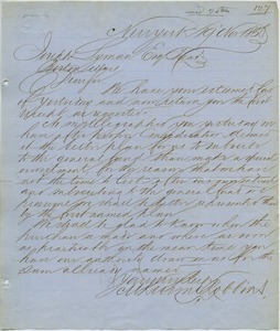 Letter from McKesson and Robbins to Joseph Lyman