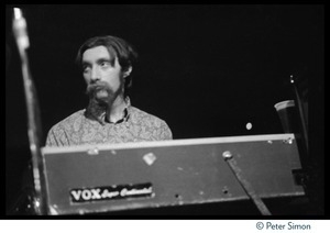 Tom Constanten (Grateful Dead) playing keyboards in concert at the Ark