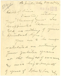 Letter from Elizabeth A. Allen to the editor of the Crisis