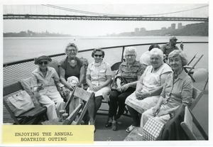 Attendees at ICD's annual boatride