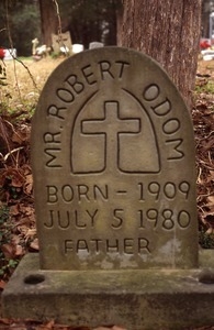 Jackson (Miss.) gravestones: Odom, Robert (d. 1980)