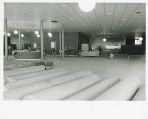 Construction of Cheney Dining Hall, c. 1968