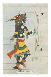 Wo Peen's Painting of Sun-Buffalo Dancer - Man (Postcard)
