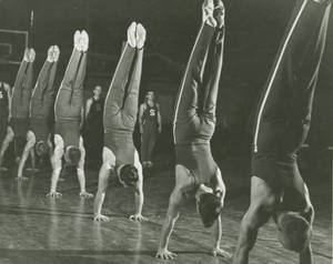 SC Gymnasts doing handstands