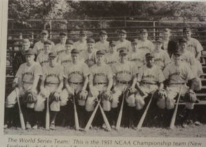 The 1951 New England Collegiate Baseball Championship Team