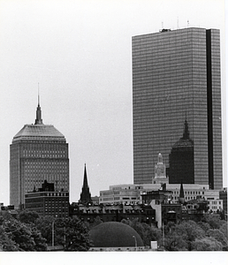 View of John Hancock Building and Prudential Tower
