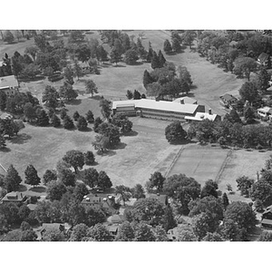 Dana Hall School and the area, various views, Wellesley, MA