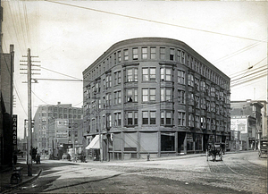 Bank Square, Broad and Exchange Streets, West Corner