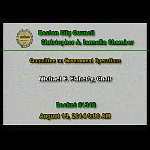 Committee on Government Operations, August 13, 2014