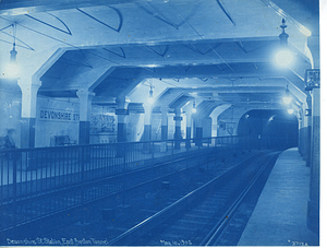 Devonshire Street Station, East Boston tunnel