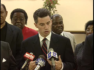 Black Ministers Council endorse Jim McGreevey for Governor tape 2 of 2