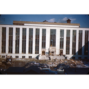 Library under Construction, March 1952