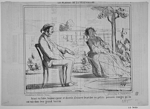 Ayant eu l'idée, toujours pour se divertir, d'essayer de pêcher les petits poissons rouges qu'ils ont mis dans leur grand bassin.