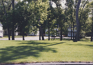 The graduate village and green (August, 1999)
