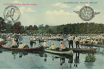 Canoeing on the Charles River